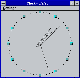 Analog clock